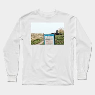 Lost in thought - Beadnell, Northumberland, UK Long Sleeve T-Shirt